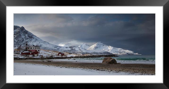  Home By The Sea And Mountains Framed Mounted Print by Nigel Jones