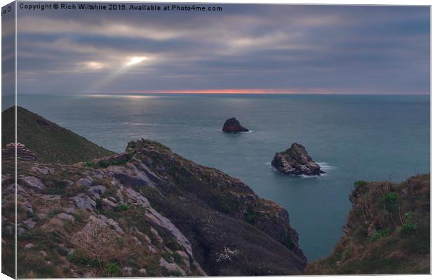  Berry Head, Brixham Canvas Print by Rich Wiltshire