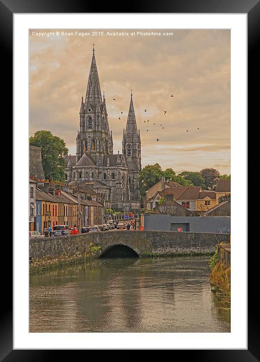  Cork city Framed Mounted Print by Brian Fagan