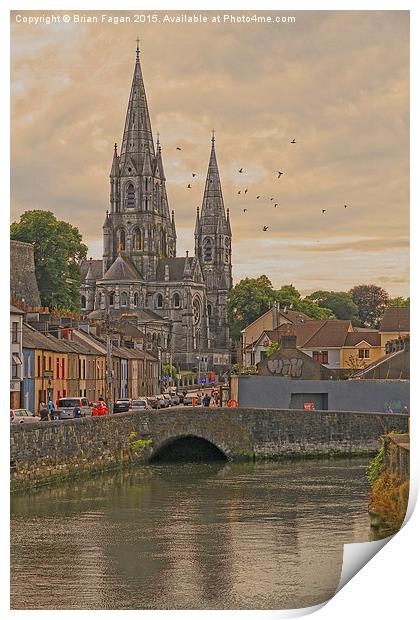  Cork city Print by Brian Fagan