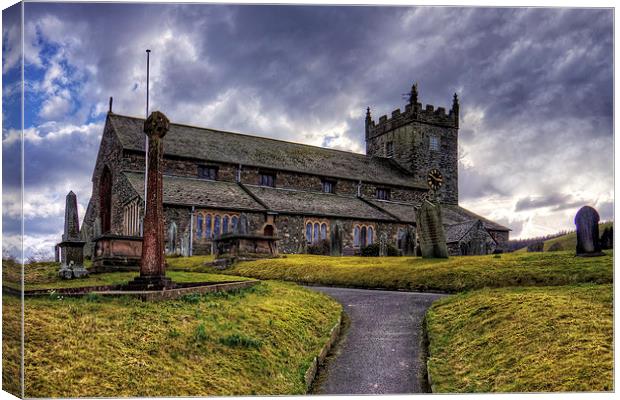St Michael & All Angels Canvas Print by Tom Gomez