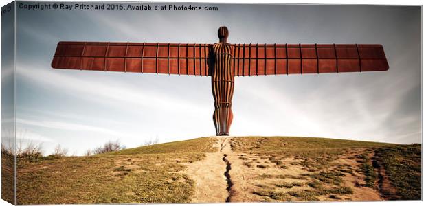  Long Exposure Angel Canvas Print by Ray Pritchard