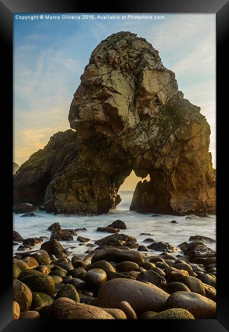  The Giant Of The Seas II Framed Print by Marco Oliveira