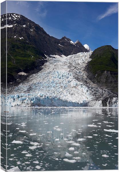 Glacier, Prince William Sound Canvas Print by Sharpimage NET