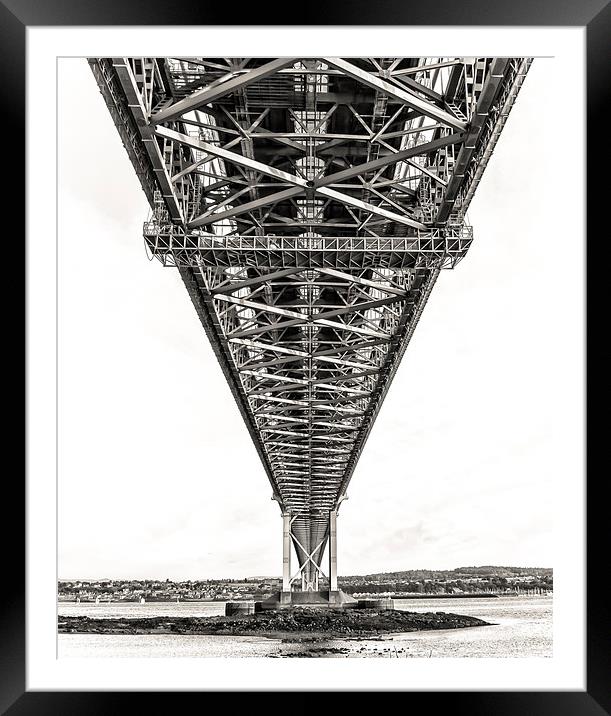  Under the Bridge Framed Mounted Print by Stuart Sinclair