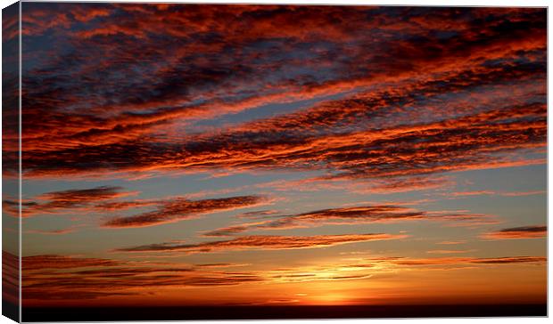 Dawning of a new day Canvas Print by Valerie Anne Kelly