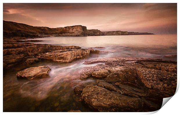  Fall Bay Gower Print by Leighton Collins