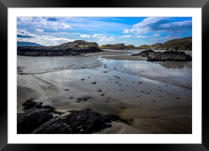 Rosbeg Beach County Donegal Ireland  Framed Mounted Print by Chris Curry