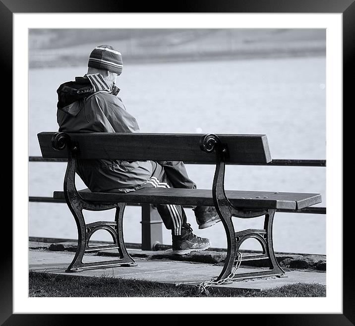 Contemplation Framed Mounted Print by Mal Taylor Photography