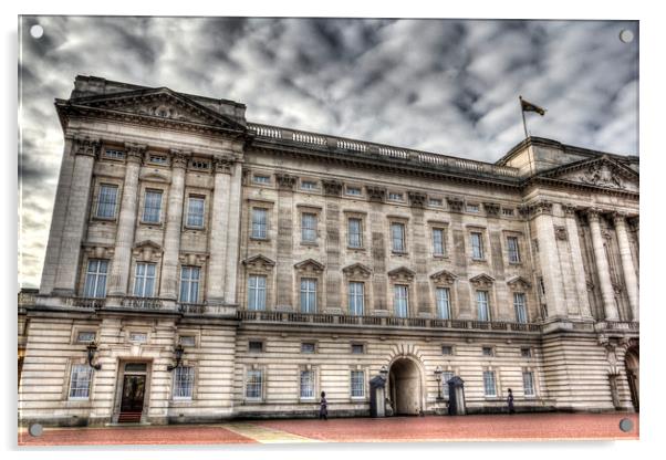  Buckingham Palace Acrylic by David Pyatt