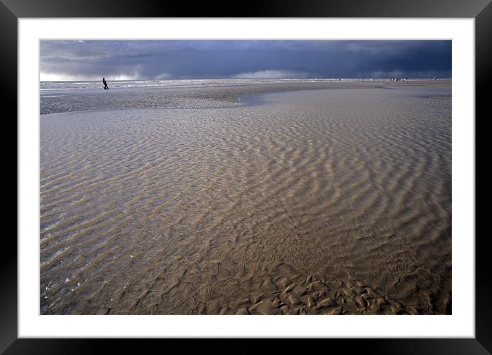 Tidal Ebb Framed Mounted Print by Mal Taylor Photography