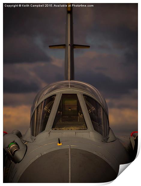  RAF Tornado GR4 Print by Keith Campbell