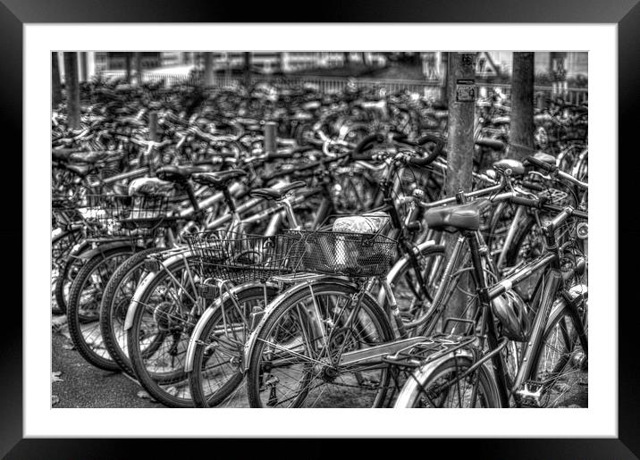 Bikes Framed Mounted Print by Paul Williams