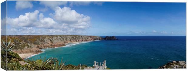  porthcurno Canvas Print by keith sutton