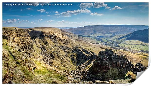  Alport Castles Print by K7 Photography