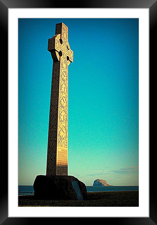 cross of north berwick Framed Mounted Print by dale rys (LP)
