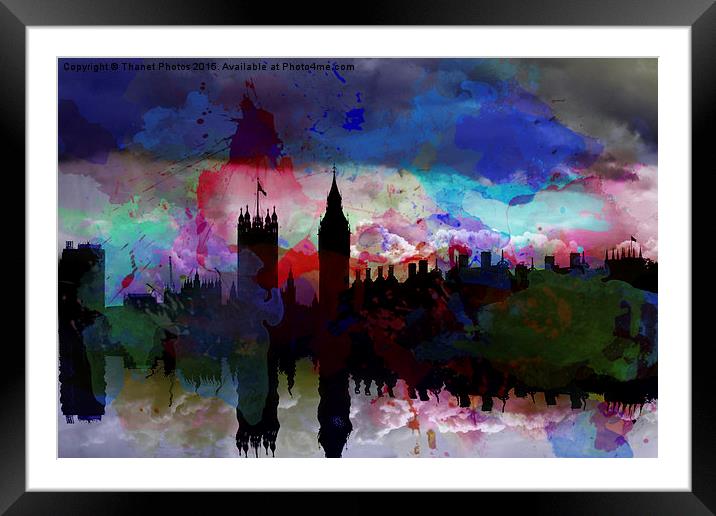  London        Framed Mounted Print by Thanet Photos