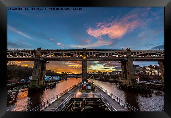  High Level Bridge, Newcastle Upon Tyne Framed Print by Tom Hibberd