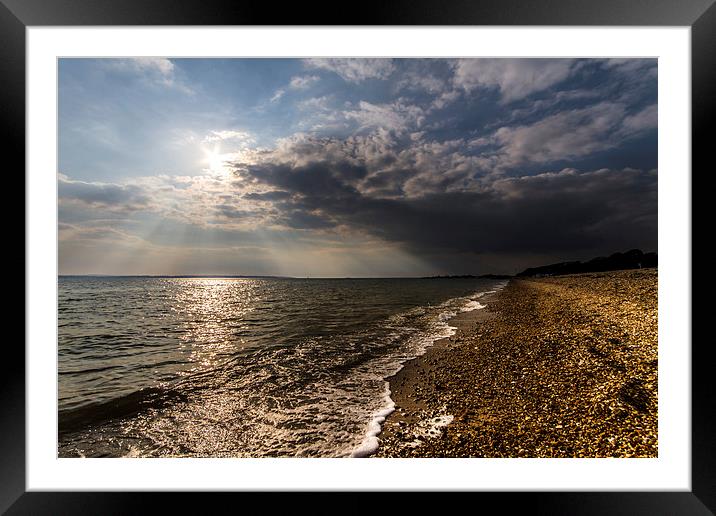 Lee on Solent Framed Mounted Print by Oxon Images