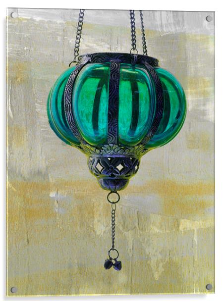 the glass lamp Acrylic by Heather Newton