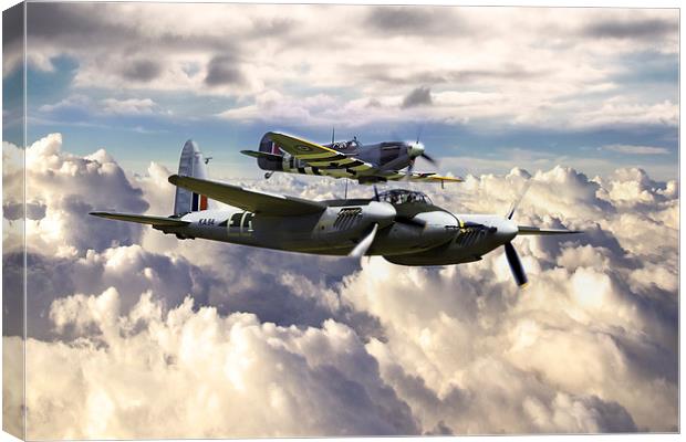 RAF Firepower Canvas Print by J Biggadike