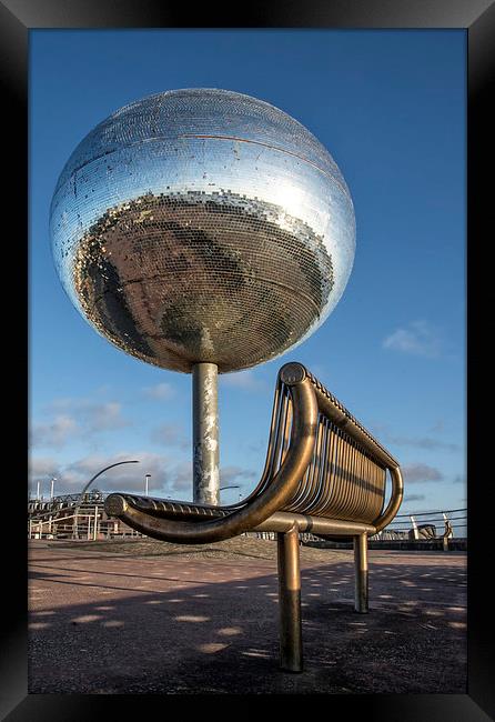 Blackpool's Mirror Ball Framed Print by Gary Kenyon