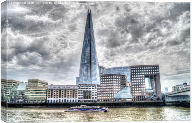  The Shard Canvas Print by Keith Cullis
