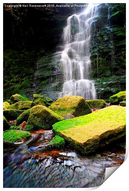  Black clough Print by Neil Ravenscroft