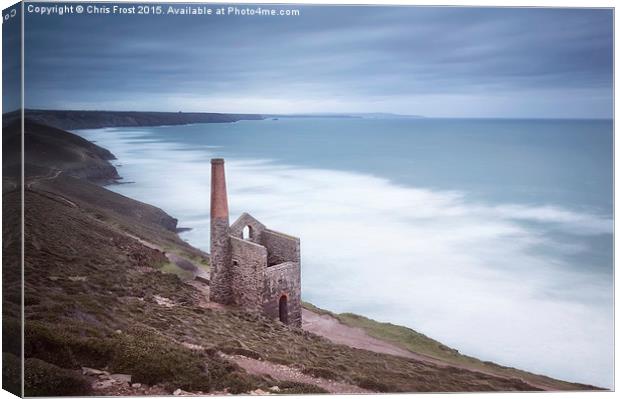  Wheal Coates Mine Canvas Print by Chris Frost