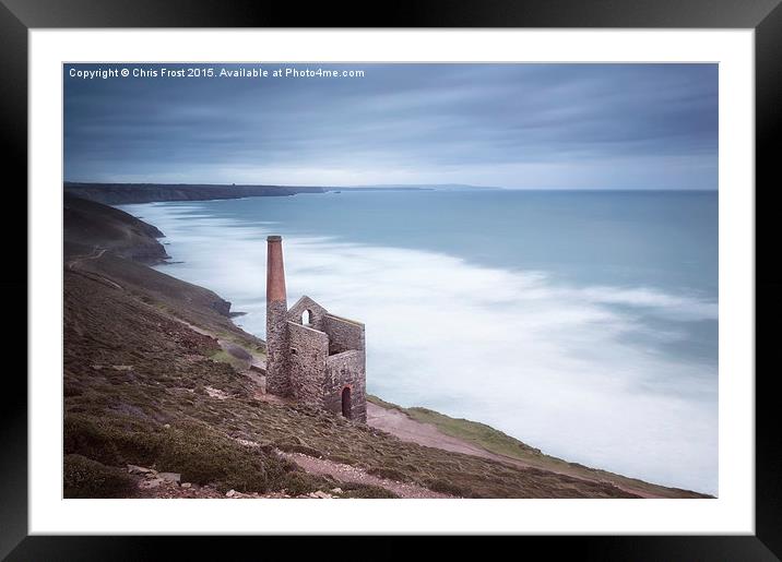  Wheal Coates Mine Framed Mounted Print by Chris Frost