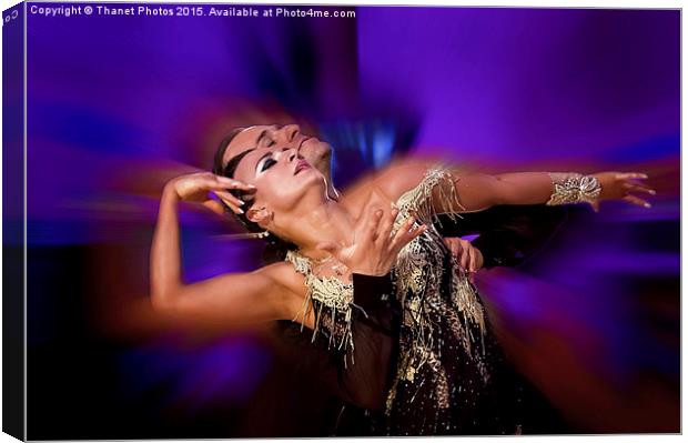  The Passion of Dance Canvas Print by Thanet Photos