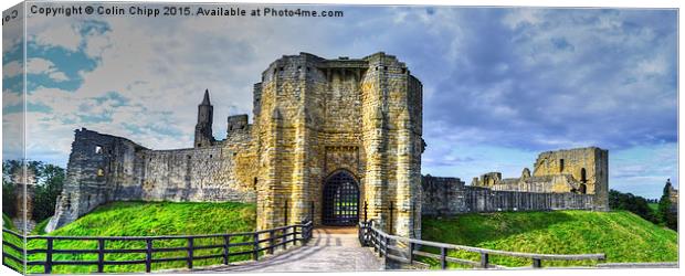 Warkworth Gate Canvas Print by Colin Chipp