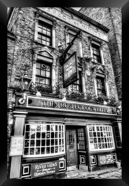 The Prospect Of Whitby Pub London Framed Print by David Pyatt