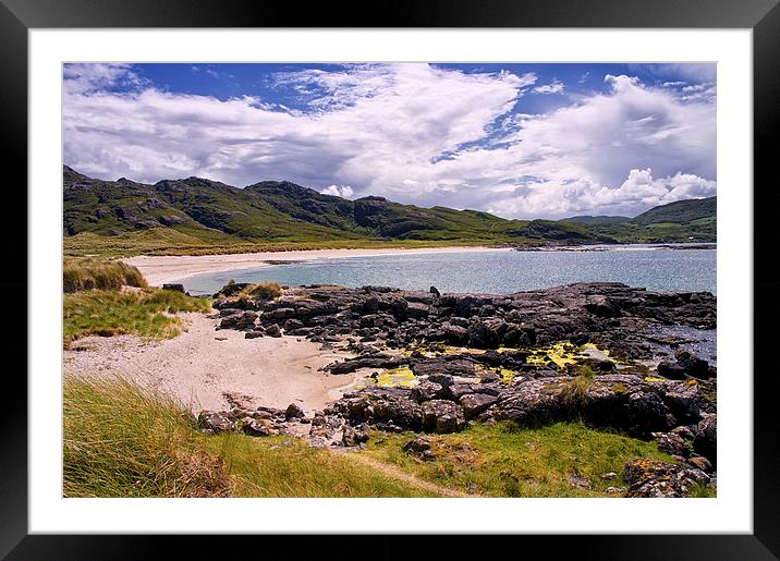 Sanna Bay, Ardnamurchan, Scotland Framed Mounted Print by Jacqi Elmslie