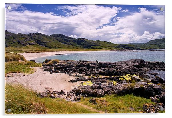  Sanna Bay, Ardnamurchan, Scotland Acrylic by Jacqi Elmslie