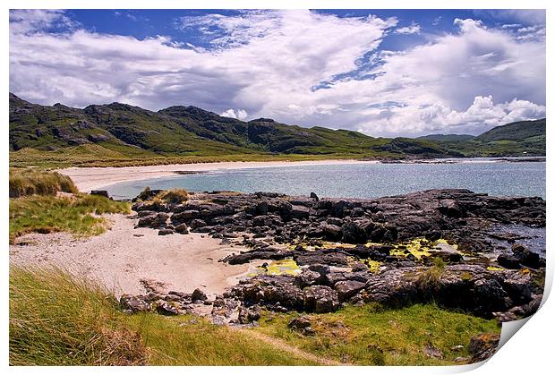  Sanna Bay, Ardnamurchan, Scotland Print by Jacqi Elmslie