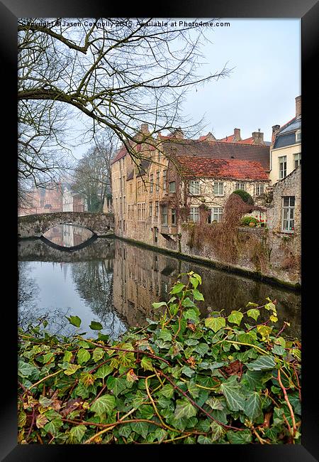  Bruges, Belgium Framed Print by Jason Connolly