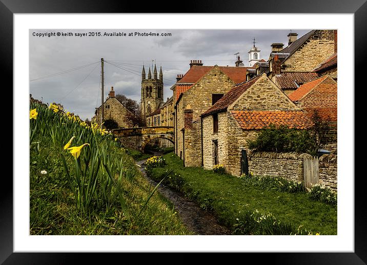  Helmsley Framed Mounted Print by keith sayer