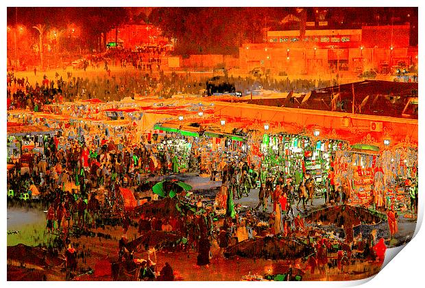  Marrakech Print by henry harrison