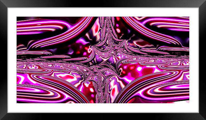 Pink Delight Framed Mounted Print by Steve Purnell