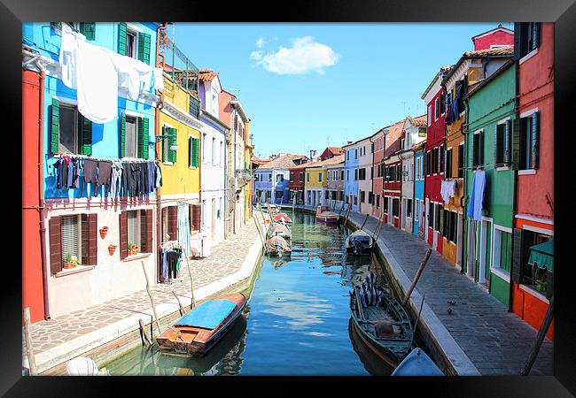  Island of Burano Framed Print by Toon Photography