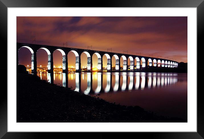  Lighting up the Tweed Framed Mounted Print by Toon Photography