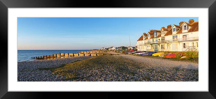  Whitstable Beach Framed Mounted Print by Alex Hare