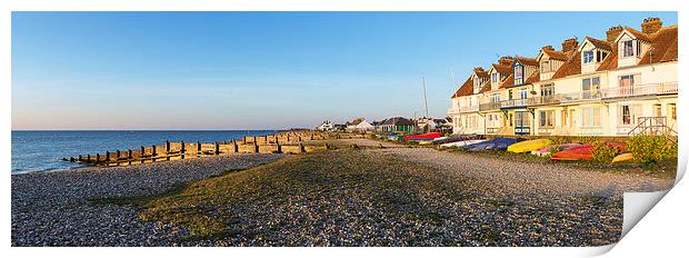  Whitstable Beach Print by Alex Hare