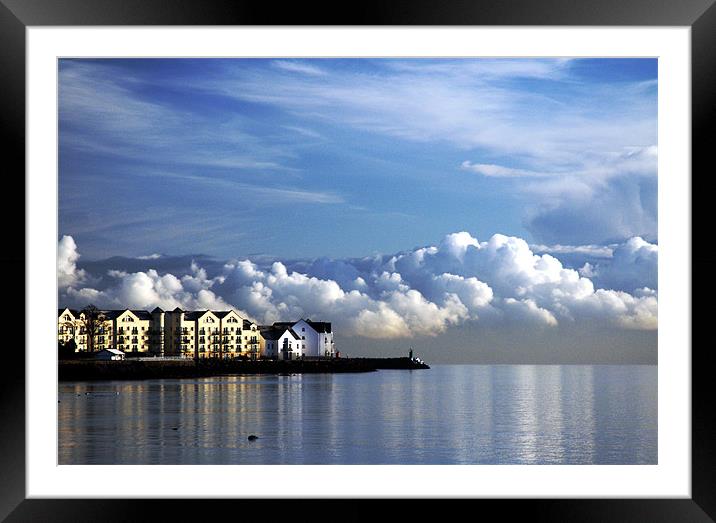 Swifts quay 2 Framed Mounted Print by Stephen Maxwell