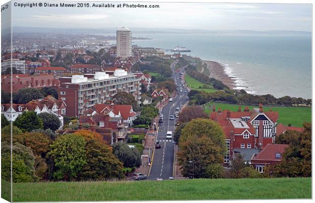  Eastbourne Canvas Print by Diana Mower