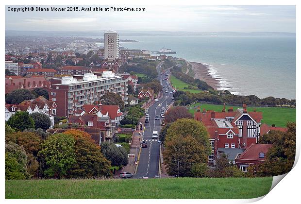  Eastbourne Print by Diana Mower