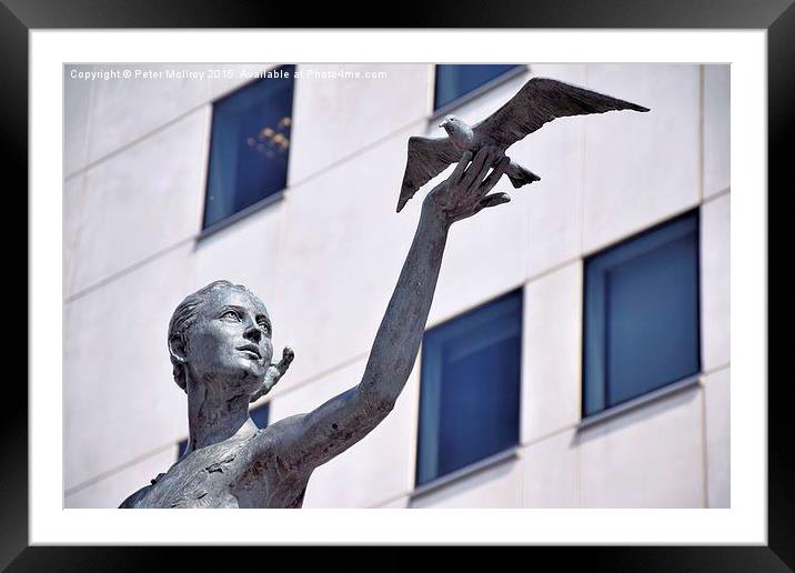  Always Fly Free Framed Mounted Print by Peter McIlroy