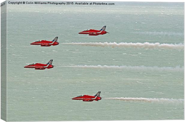  4 Arrow - Airbourne 2014 Canvas Print by Colin Williams Photography