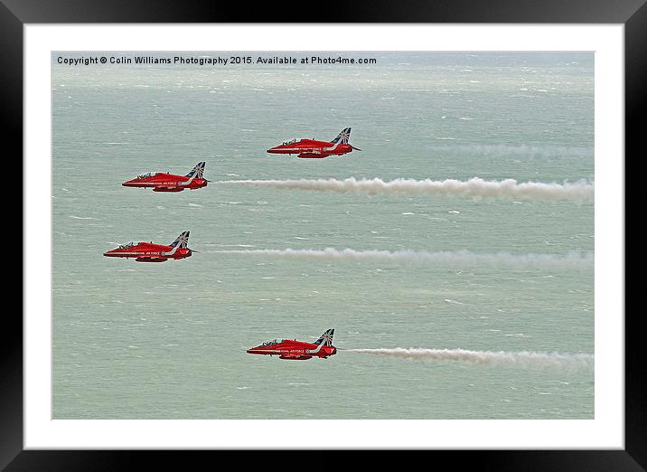  4 Arrow - Airbourne 2014 Framed Mounted Print by Colin Williams Photography